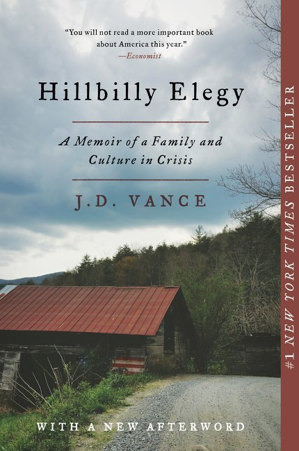 J.D. Vance / Hillbilly Elegy: A Memoir of a Family and Culture in Crisis (Large Paperback)