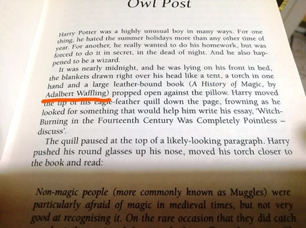 Rowling, J.K / Harry Potter and the Prisoner of Azkaban (Hardback) (Cover Illustration Cliff Wright) (Adalbert Waffling Mistake) (7th Reprint) (Strapline: Double Smarties Award-Winning Author)