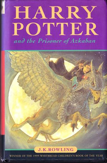 Rowling, J.K / Harry Potter and the Prisoner of Azkaban (Hardback) (Cover Illustration Cliff Wright) (Adalbert Waffling Mistake) (Strapline: Winner of the 1999 Whitebread Children's Book of the Year)
