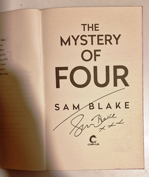 Sam Blake / The Mystery of Four (Signed by the Author) (Large Paperback)