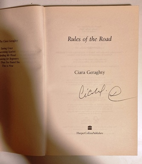 Ciara Geraghty / Rules of the Road (Signed by the Author) (Large Paperback).