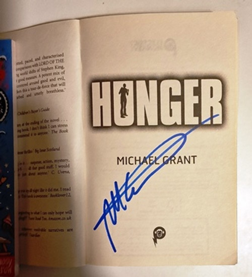 Michael Grant / Hunger (Signed by the Author) (Paperback)