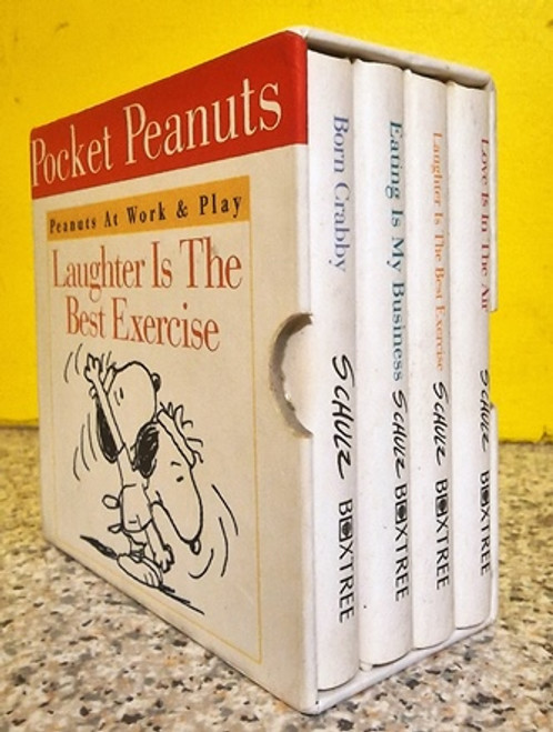 Pocket Peanuts: Peanuts at Work & Play (4 Book Box Set)