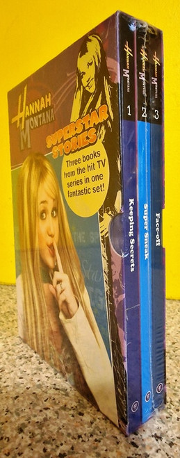 Hannah Montana / Superstar Stories (Brand New) (3 Book Box Set)