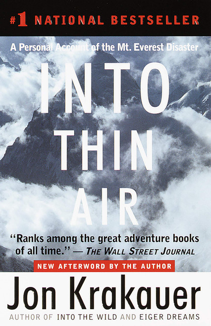 Jon Krakauer / Into Thin Air: A Personal Account of the Mount Everest Disaster (Large Paperback)