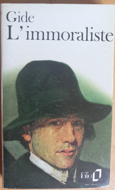 André Gide - L'Immoraliste - Vintage Folio PB -1984 Reprint ( Originally 1902)