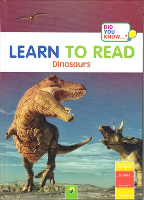 Did You Know? Learn to Read: Dinosaurs (Children's Coffee Table book)