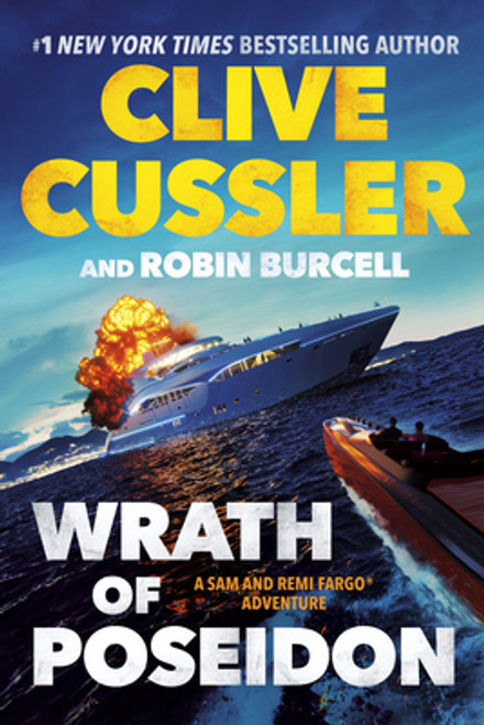 Clive Cussler & Robin Burcell / Wrath of Poseidon (Fargo Series) (Large Paperback)