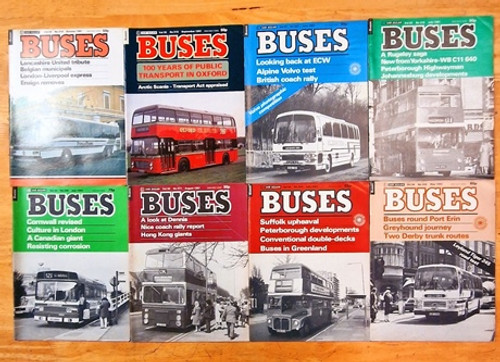 Ian Allan Publishing : Buses Circa 1983 (16 Magazine Collection)