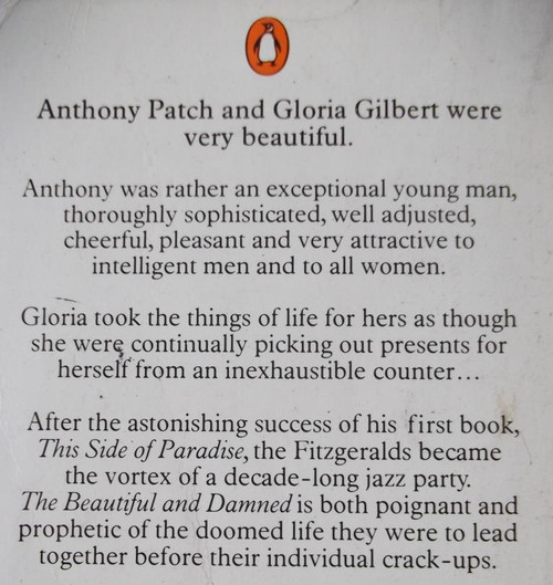 F. Scott Fitzgerald / The Beautiful And The Damned