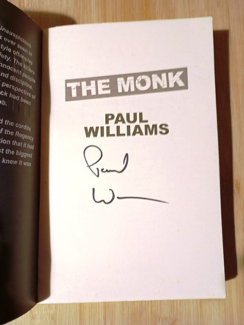 Paul Williams / The Monk (Signed by the Author) (Large Paperback)