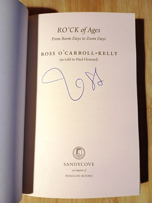 Ross O'Carroll-Kelly / Ro’ck of Ages (Signed by the Author) (Large Paperback)