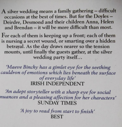 Maeve Binchy / Silver Wedding