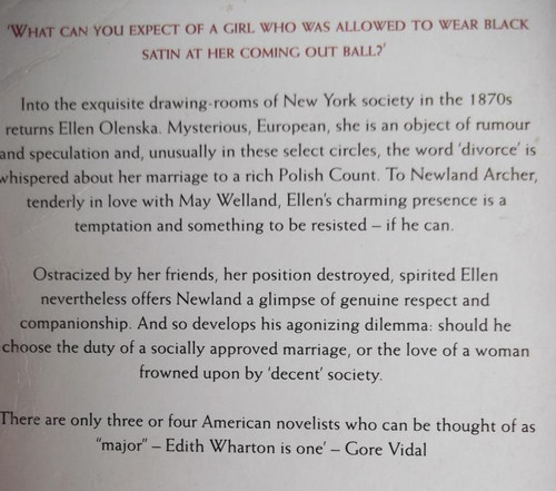 Edith Wharton / The Age Of Innocence