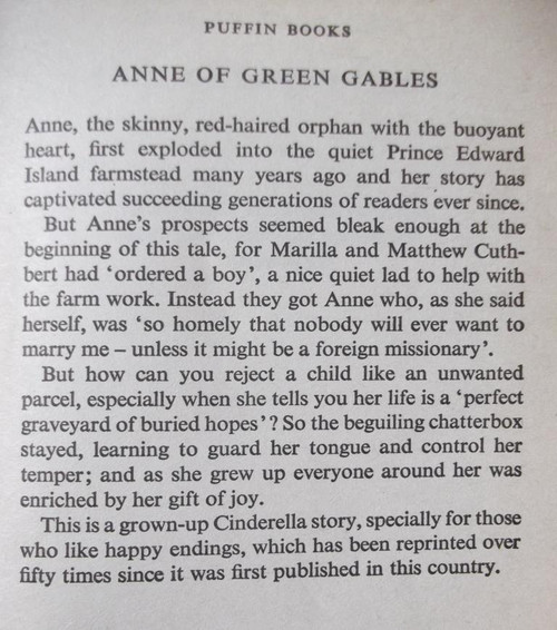 L.M. Montgomery / Anne Of Green Gables