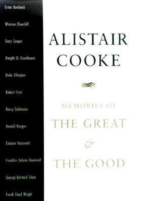 Alistair Cooke / Memories of the Great and the Good (Large Paperback)