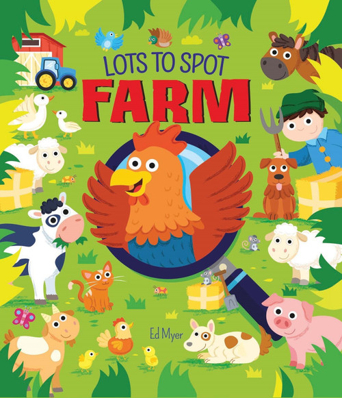 Ed Myer / Lots to Spot Farm (Children's Coffee Table book)