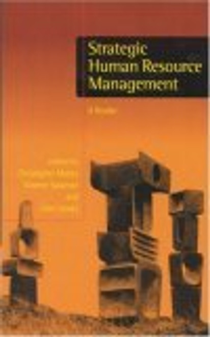 Christopher Mabey,  Graeme Salaman, John Storey / Strategic Human Resource Management: A Reader (Large Paperback)