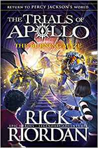 Rick Riordan / The Burning Maze (The Trials of Apollo - Book 3) (Large Paperback)
