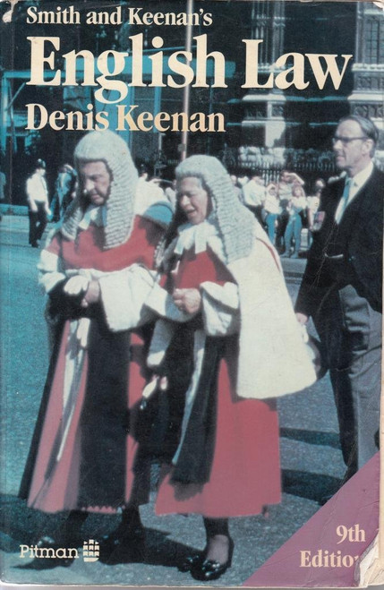 Denis Keenan / Smith and Keenan's English Law (Large Paperback) Denis Keenan / Smith and Keenan's English Law (Large Paperback)
