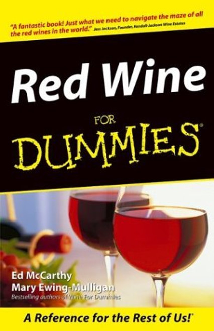 Ed McCarthy ,  Mary Ewing-Mulligan / Red Wine For Dummies (Large Paperback)