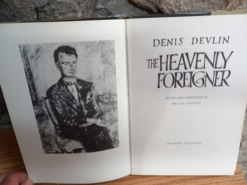 Denis Devlin - The Heavenly Foreigner - HB ( Dolmen Press )