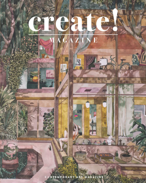 Create! Magazine Issue #28: Five Year Anniversary Edition: Contemporary Art Magazine (Coffee Table Book)