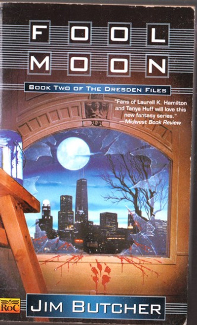 Jim Butcher / Fool Moon (Lesser Grade Paperback) Jim Butcher / Fool Moon (Lesser Grade Paperback)