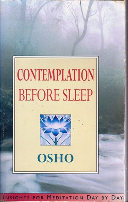 Osho / Contemplation Before Sleep (Large Paperback)