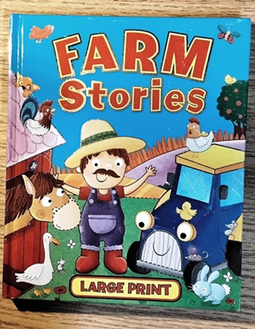 Large Print Farm Stories (Children's Coffee Table book)