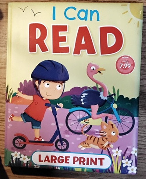 Large Print: I Can Read (Children's Coffee Table book)