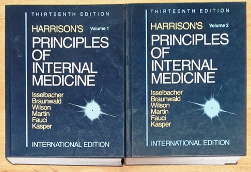 Harrison's Principles of Internal Medicine Vol 1&2 (2 Book Collection)