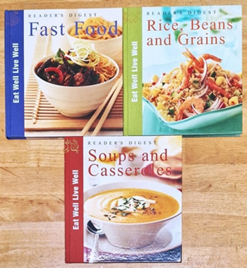 Reader's Digest: Eat Well Live Well (3 Book Collection)