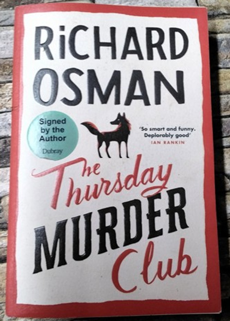 Richard Osman / The Thursday Murder Club. (Signed by the Author) (Large Paperback)