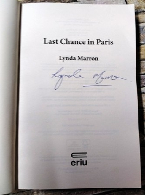 Lynda Marron / Last Chance in Paris (Signed by the Author) (Large Paperback)