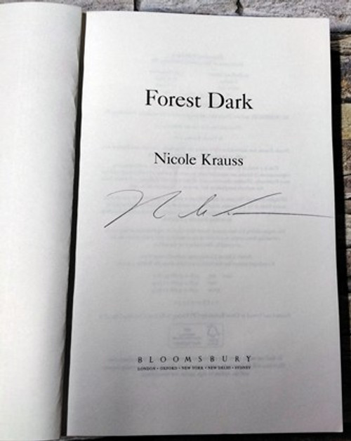 Nicole Krauss / Forest Dark (Signed by the Author) (Large Paperback)