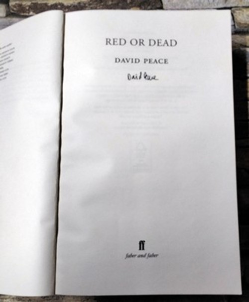 David Peace / Red or Dead (Signed by the Author) (Large Paperback)