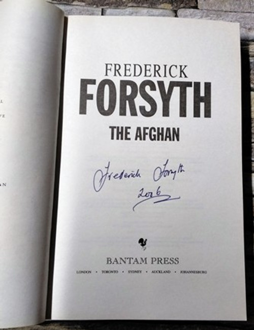 Frederick Forsyth / The Afghan (Signed by the Author) (Large Paperback)