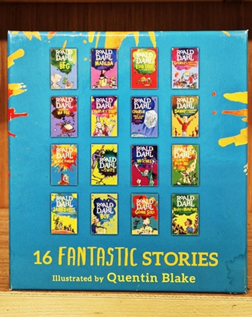 Roald Dahl Collection: 16 Fantastic Stories (16 Book Box Set)