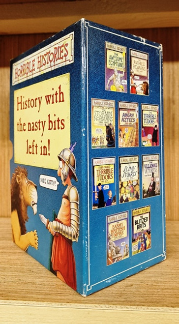 Horrible Histories: History with the Nasty Bits Left In! (10 Book Box Set)