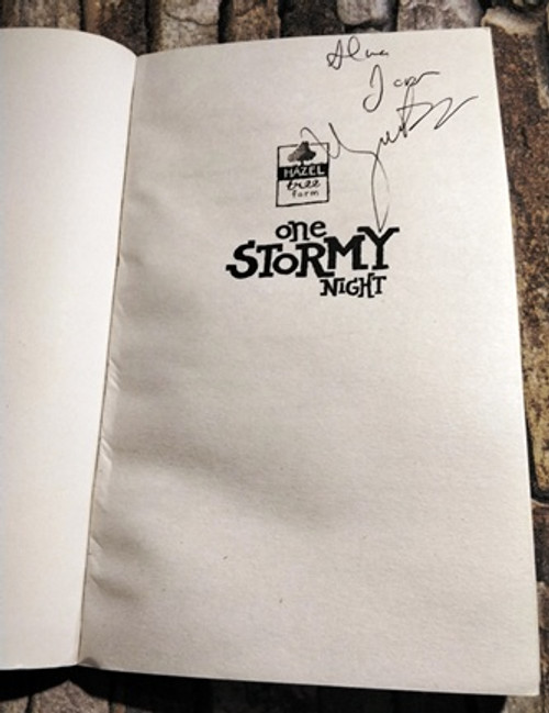 Alma Jordan / One Stormy Night (Signed by the Author) (Paperback)