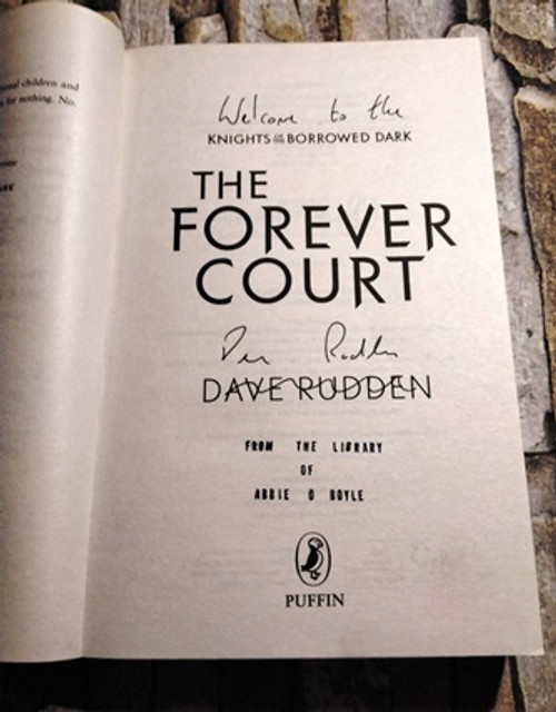 Dave Rudden / The Forever Court (Signed by the Author) (Paperback)