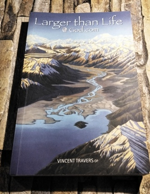 Vincent Travers / Larger than Life @ God.com .(Signed by the Author) (Paperback)