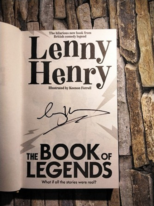 Lenny Henry / The Book of Legends (Signed by the Author) (Hardback)