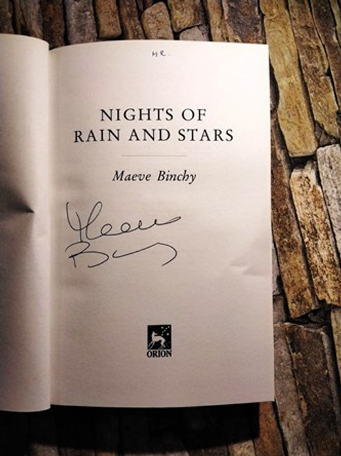 Maeve Binchy / Nights of Rain and Stars (Signed by the Author) (Hardback)