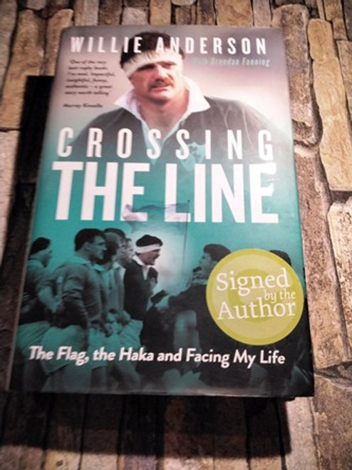 Willie Anderson / Crossing The Line ( Signed by the Author ) (Hardback)