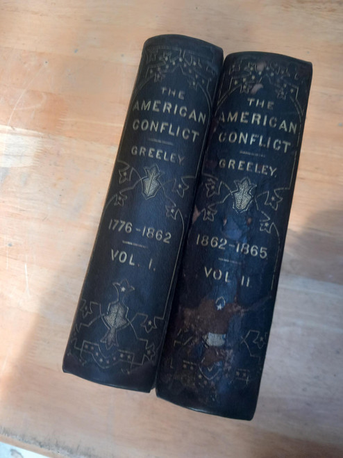 Both volumes side by side