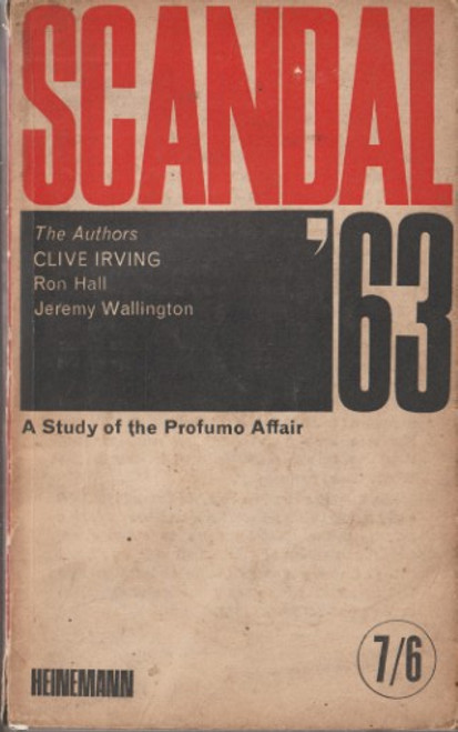 Clive Irving / Scandal '63 (Vintage Paperback)