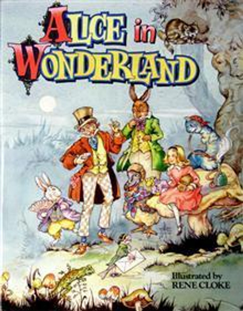 Jane Carruth / Alice in Wonderland (Children's Coffee Table book)