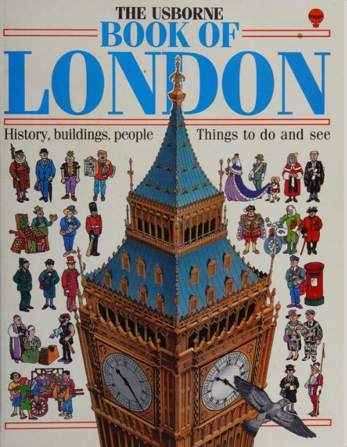 Moira Butterfield / The Usborne Book of London (Children's Coffee Table book)